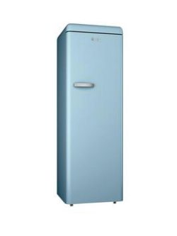 Swan Sr11050 60Cm Retro Tall Larder Fridge - Blue